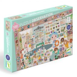 Puzzle 100p La petite boutique Djeco Ikaipaka jeux & jouets