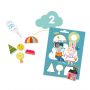Le chat et des amis multiactivités Djeco Ikaipaka jeux & jouets