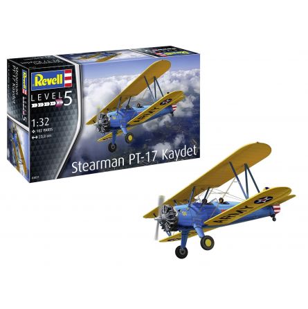 Maquette Avion Stearman PT-17 Kaydet Revell REVELL Ikaipaka