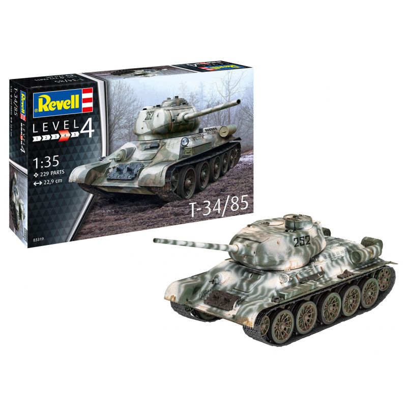 Maquette Char T-34/85 Revell REVELL Ikaipaka jeux & jouets Royan