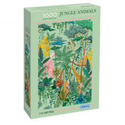 Puzzle 1000P Jungle Animals GIBSON Ikaipaka jeux & jouets Royan