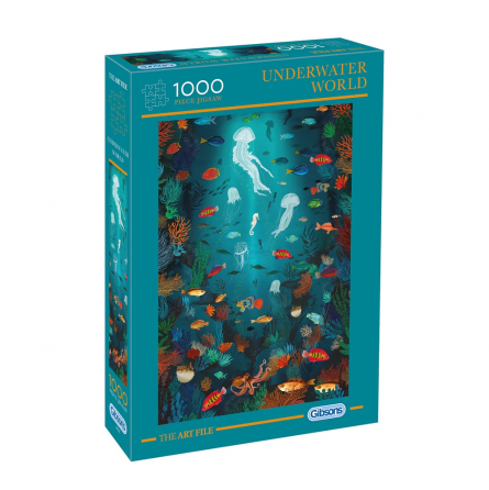 Puzzle 1000p Underwater World GIBSON Ikaipaka jeux & jouets