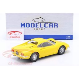 Voiture miniature Ferrari Dino 246 Gt 1/18  Ikaipaka jeux &