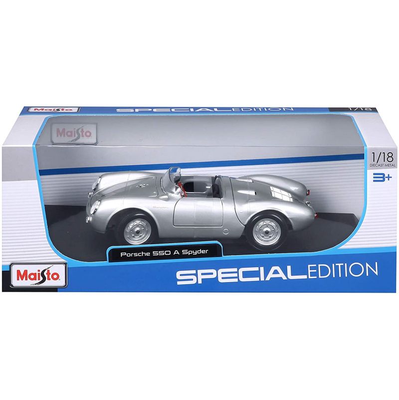 Voiture Miniature Porsche 550 A Spyder 1/18  Ikaipaka jeux &