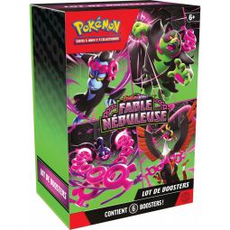 Pokémon: Bundle - 6 boosters Fable Nébuleuse  Ikaipaka jeux &