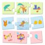 Puzzle Trio Mon quotidien Djeco Ikaipaka jeux & jouets Royan
