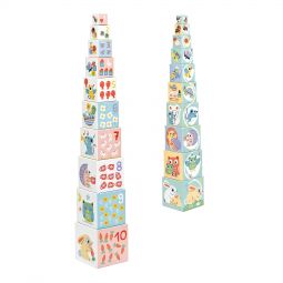 Cubes Premier âge BABYBLOKI Djeco Ikaipaka jeux & jouets Royan