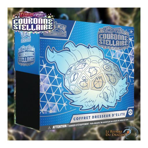 Pokémon Coffret Dresseur d'Elite ETB EV07 Couronne Stellaire