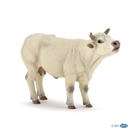 Vache charolaise meuglant Papo Papo Ikaipaka jeux & jouets Royan