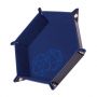 Piste de dés - D20 Bleu foncé - 19 x 19 cm  Ikaipaka jeux &