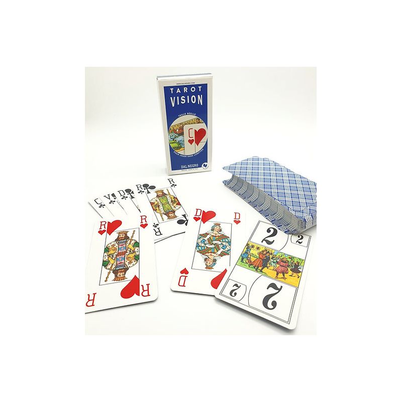 Tarot Jeu de cartes VISION 330 g Dal Negro Dal Negro Ikaipaka