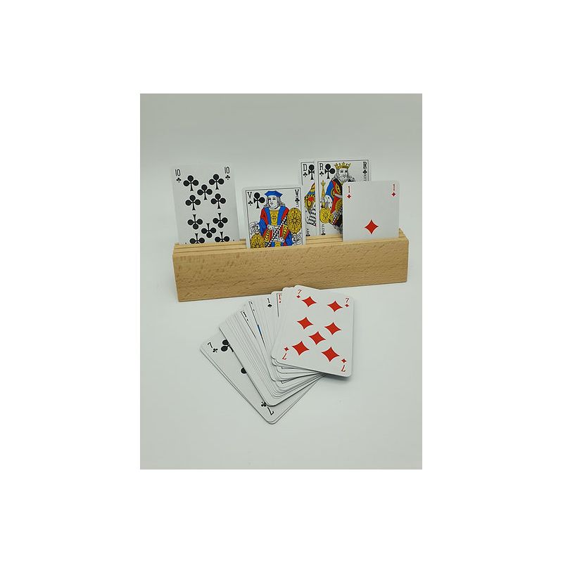 Porte cartes en bois Chavet Jeux Chavet Ikaipaka jeux & jouets