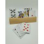 Porte cartes en bois Chavet Jeux Chavet Ikaipaka jeux & jouets