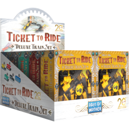 Les Aventuriers du Rail: Train Deluxe train  Ikaipaka jeux &
