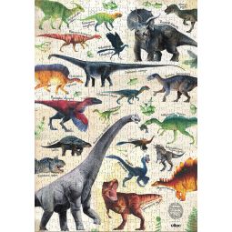 Puzzle 500p Dinosaures Muséum national d'Histoire naturelle