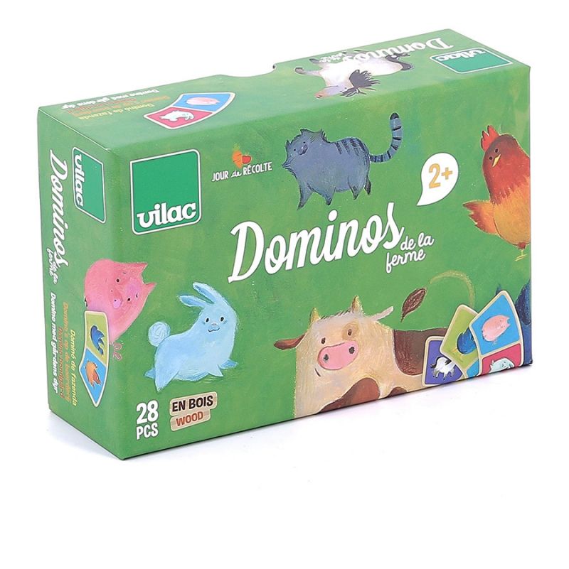 Dominos de la Ferme VILAC Ikaipaka jeux & jouets Royan