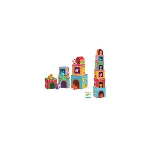 Cubes premier age topinafarm Djeco Ikaipaka jeux & jouets Royan