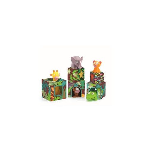 Cubes premier age maxi topanijungle Djeco Ikaipaka jeux &