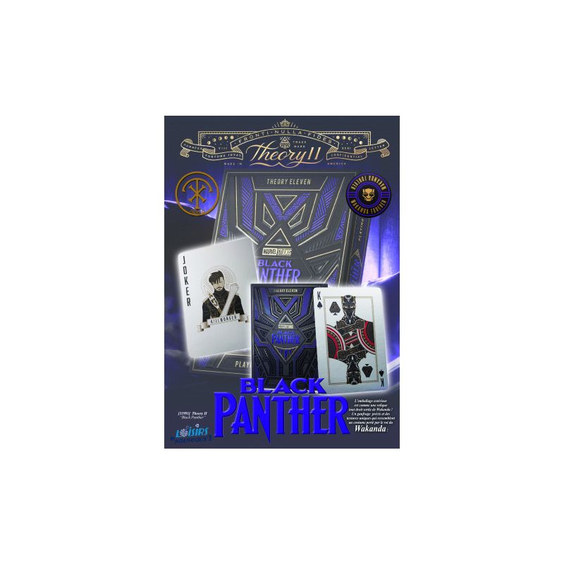 Bicycle Theory 11 Black Panther  Ikaipaka jeux & jouets Royan