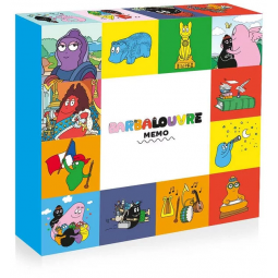Mémory BarbaLouvre  Ikaipaka jeux & jouets Royan