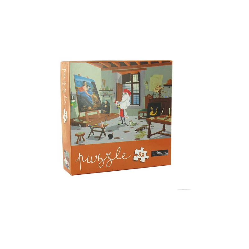 Puzzle 99p Léonard de Vinci  Ikaipaka jeux & jouets Royan