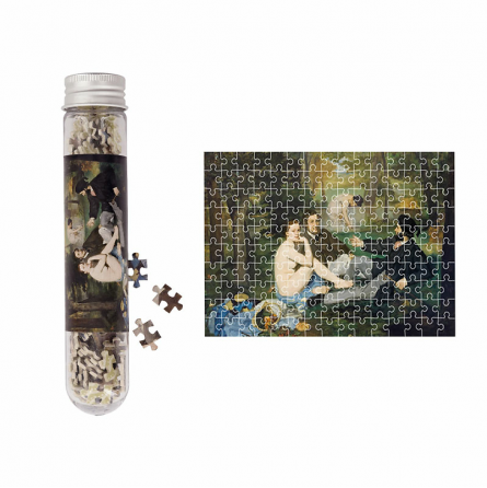 Micro Puzzle 150p Le déjeuner sur l'Herbe E.Manet  Ikaipaka