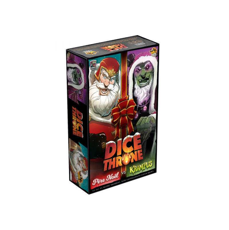DICE THRONE – Père Noël VS Krampus  Ikaipaka jeux & jouets Royan