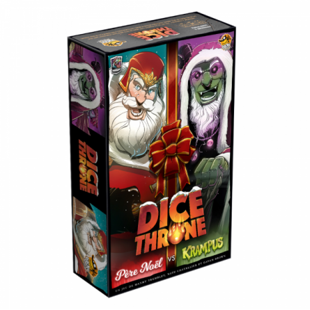DICE THRONE – Père Noël VS Krampus  Ikaipaka jeux & jouets Royan