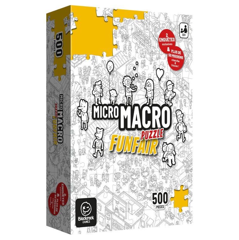 Puzzle 500 p Micro Macro  Ikaipaka jeux & jouets Royan