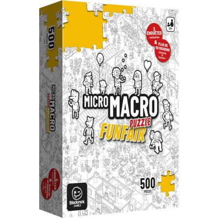 Puzzle 500 p Micro Macro  Ikaipaka jeux & jouets Royan