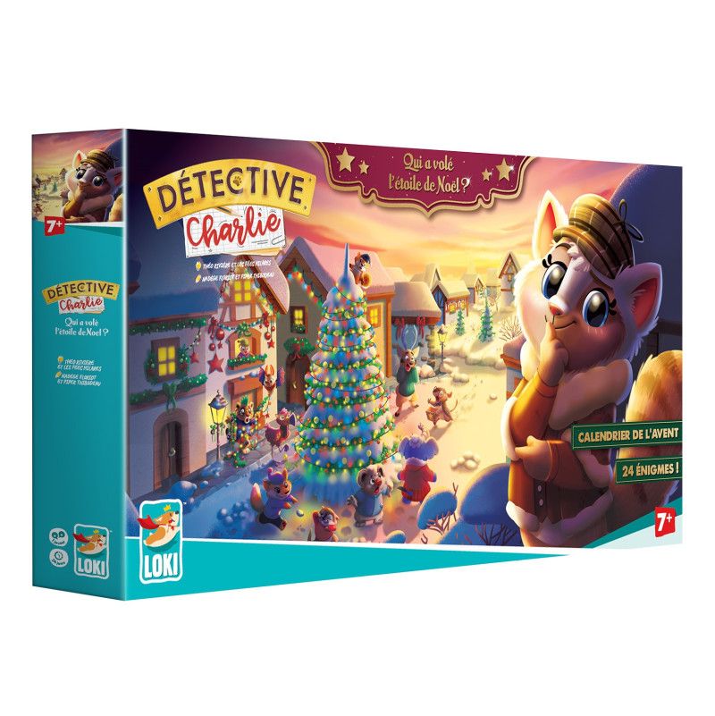 Calendrier de L'avent Detective Charlie  Ikaipaka jeux & jouets