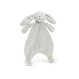 Bashful Silver Bunny Doudou plat Jellycat Jellycat Ikaipaka