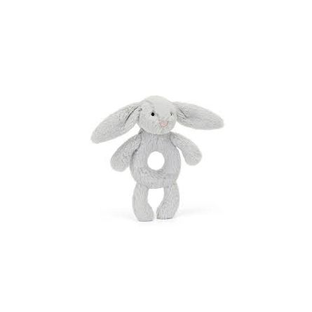 Bashful Silver Bunny Hochet Jellycat Jellycat Ikaipaka jeux &