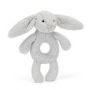 Bashful Silver Bunny Hochet Jellycat Jellycat Ikaipaka jeux &