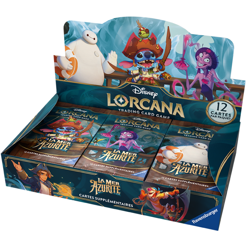 Disney Lorcana Set 6 La Mer Azurite Booster Ravensburger