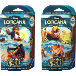 Disney Lorcana set 6 deck démarrage La Mer Azurite A