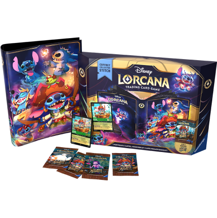 Disney Lorcana Set 6 Coffret-cadeau La Mer Azurite Ravensburger
