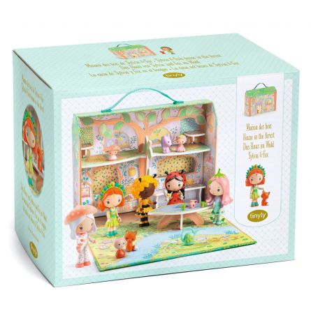 Tinyly Maison des Bois Sylvia & Fox Djeco Ikaipaka jeux &