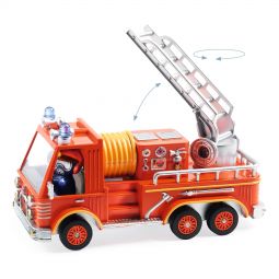 Crazy Motors Pompier Captain Fire Djeco Ikaipaka jeux & jouets