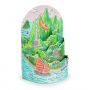 Coloriage Diorama Au sommet de mon île Djeco Ikaipaka jeux &