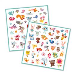 Stickers Petits Amis Djeco Ikaipaka jeux & jouets Royan