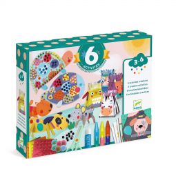 Les animaux et leur maison 6 activités Djeco Ikaipaka jeux &
