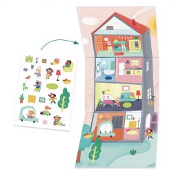 Les animaux et leur maison 6 activités Djeco Ikaipaka jeux &