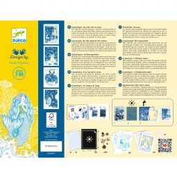 Cyanotypes Au clair de Lune Djeco Ikaipaka jeux & jouets Royan