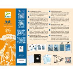 Cyanotypes Savane Nocturne Djeco Ikaipaka jeux & jouets Royan