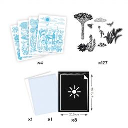 Cyanotypes Savane Nocturne Djeco Ikaipaka jeux & jouets Royan