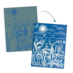 Cyanotypes Savane Nocturne Djeco Ikaipaka jeux & jouets Royan