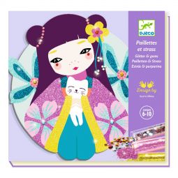 Paillettes et Strass Onnanoko Djeco Ikaipaka jeux & jouets Royan