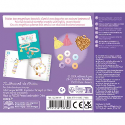 Bracelets d'amitié DIY Arc en ciel AUZOU Ikaipaka jeux & jouets