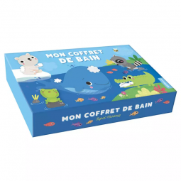 Coffret de bain Livre et jouets arroseurs AUZOU Ikaipaka jeux &